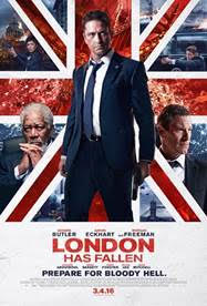 London has fallen movie poster